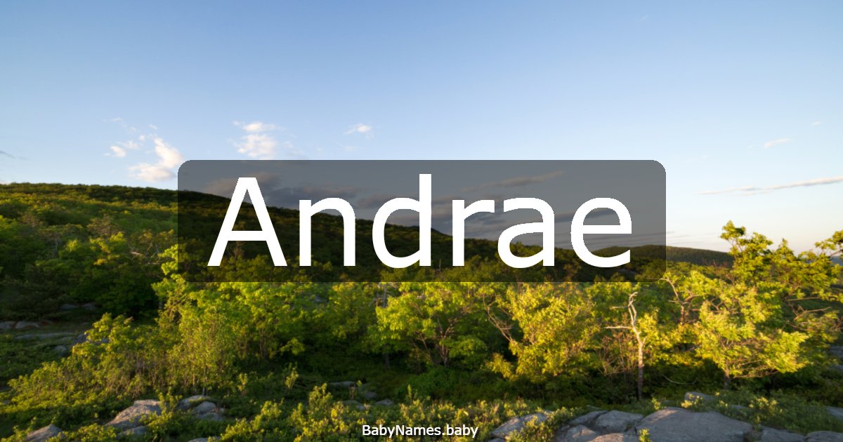 Andrae