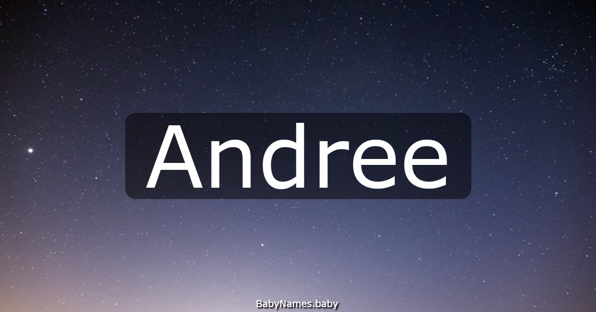 Andree
