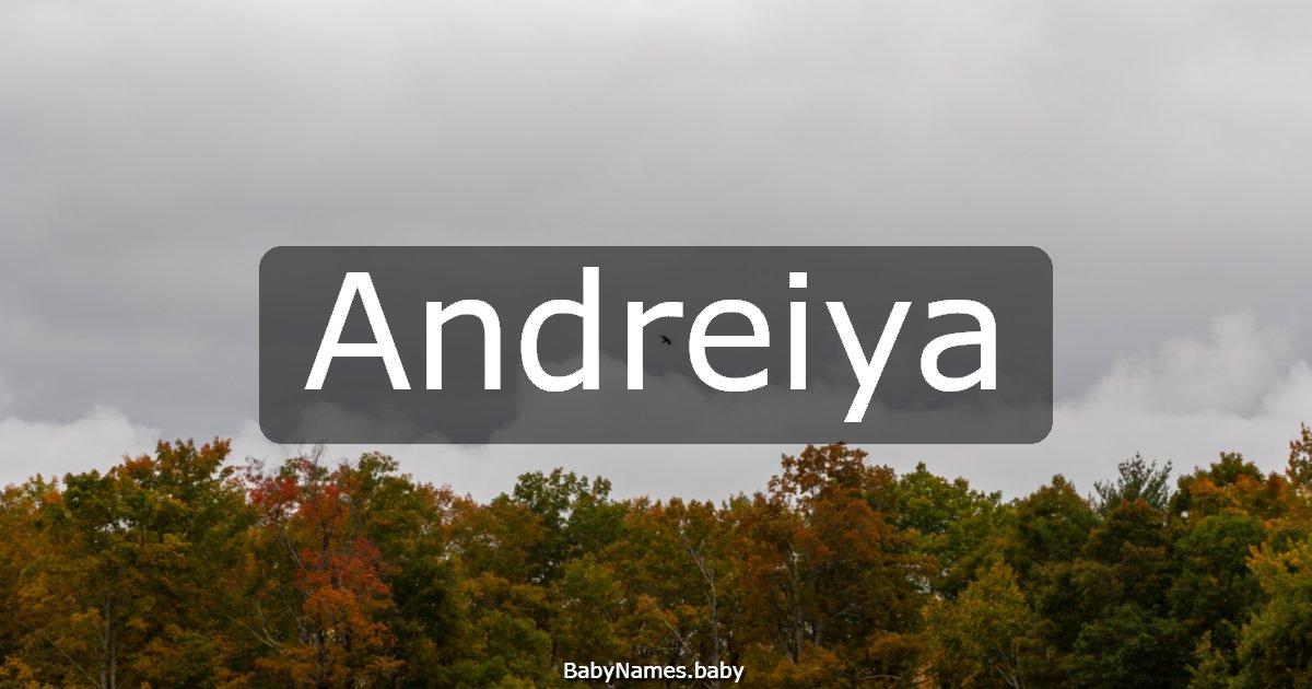 Andreiya