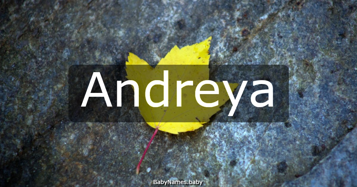 Andreya