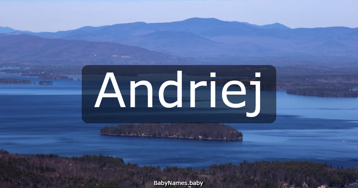 Andriej