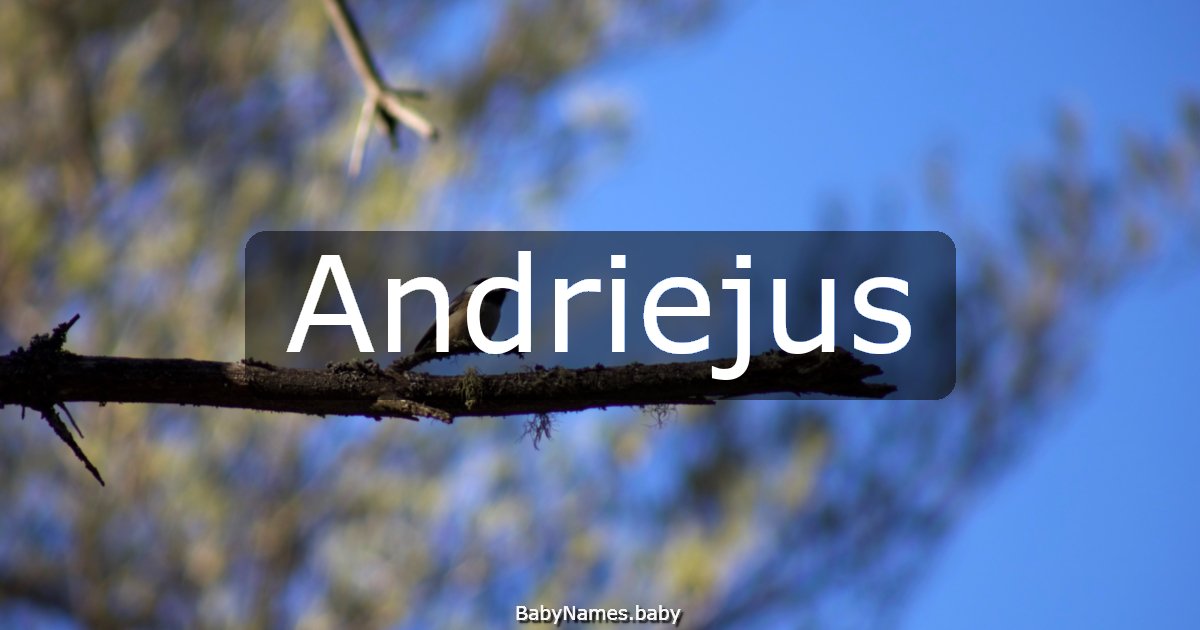 Andriejus