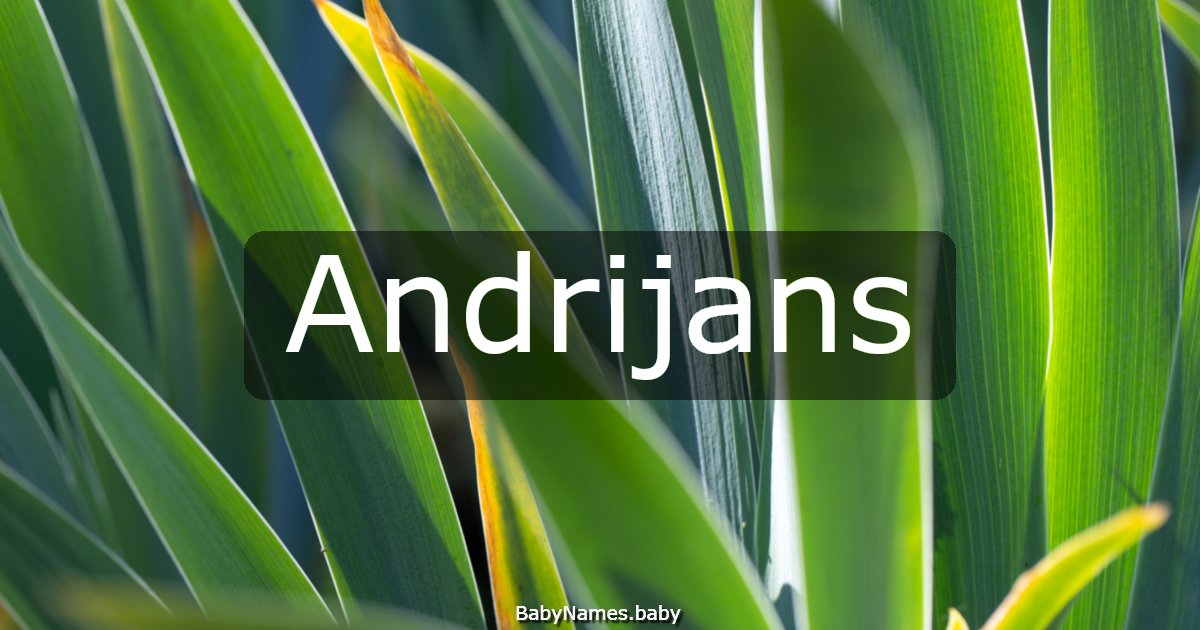 Andrijans