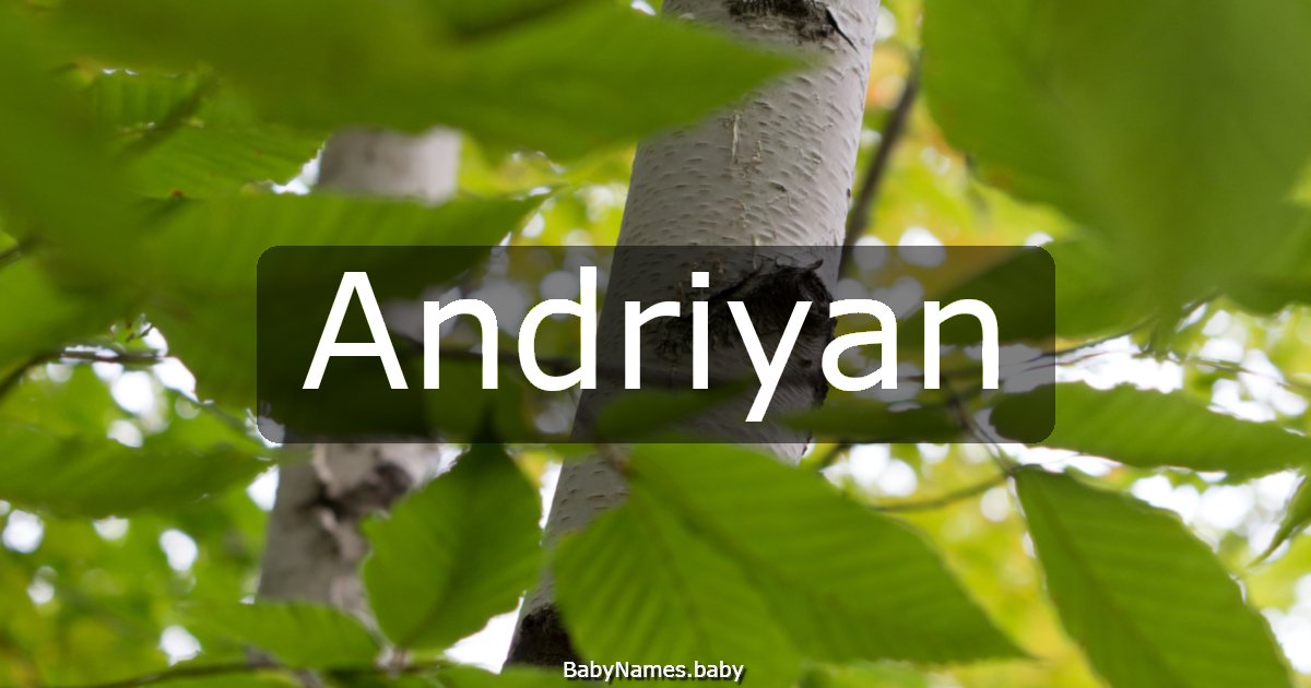 Andriyan