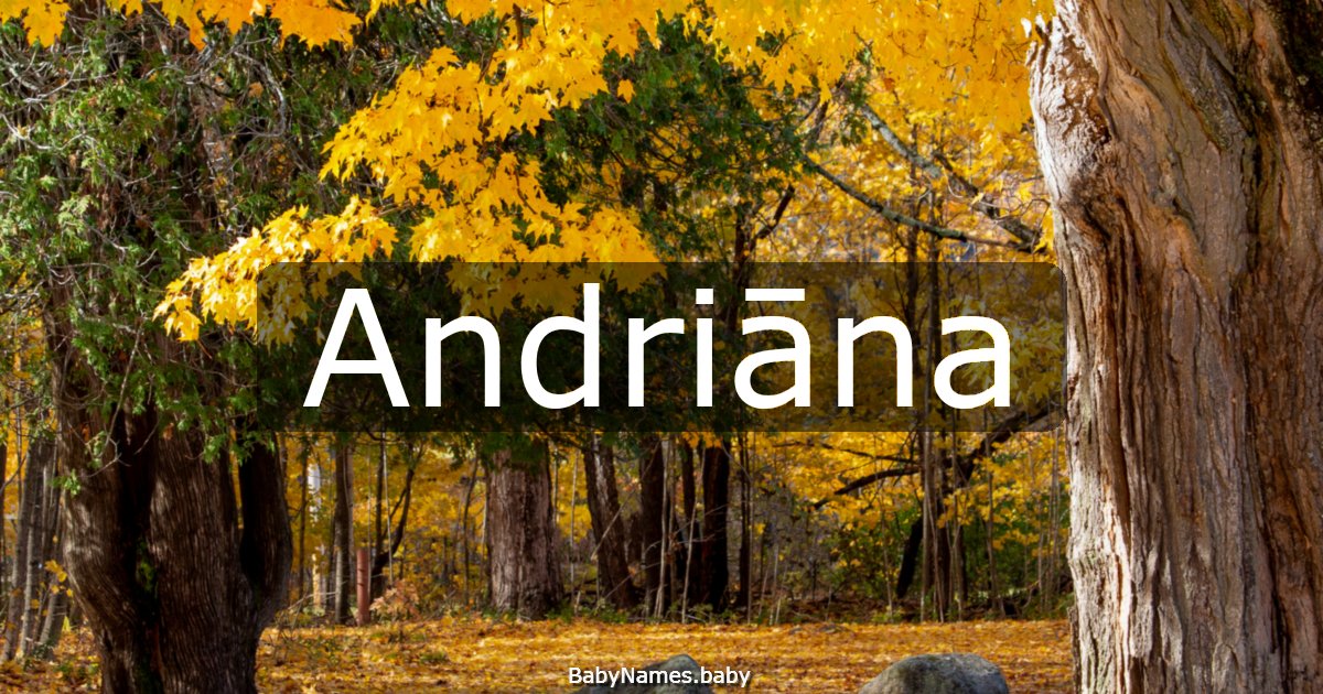 Andriāna