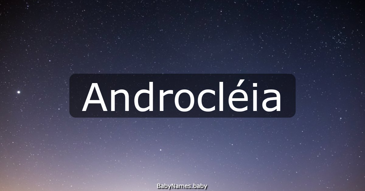Androcléia