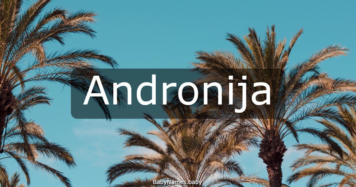 Andronija