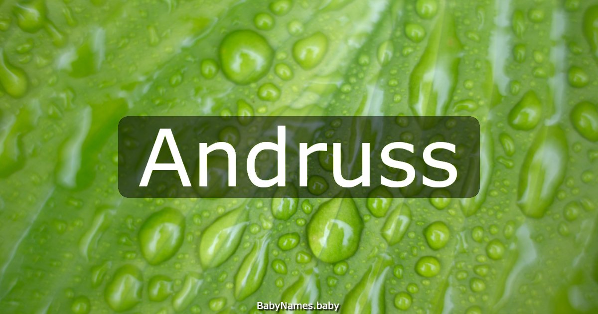 Andruss