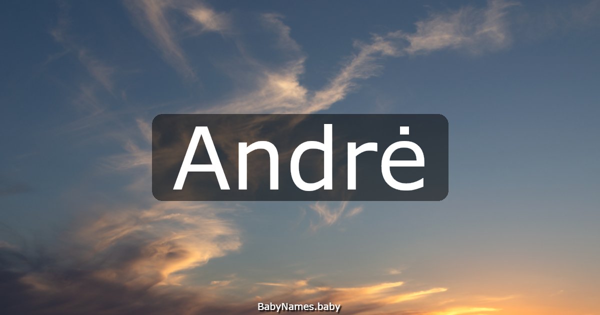 Andrė