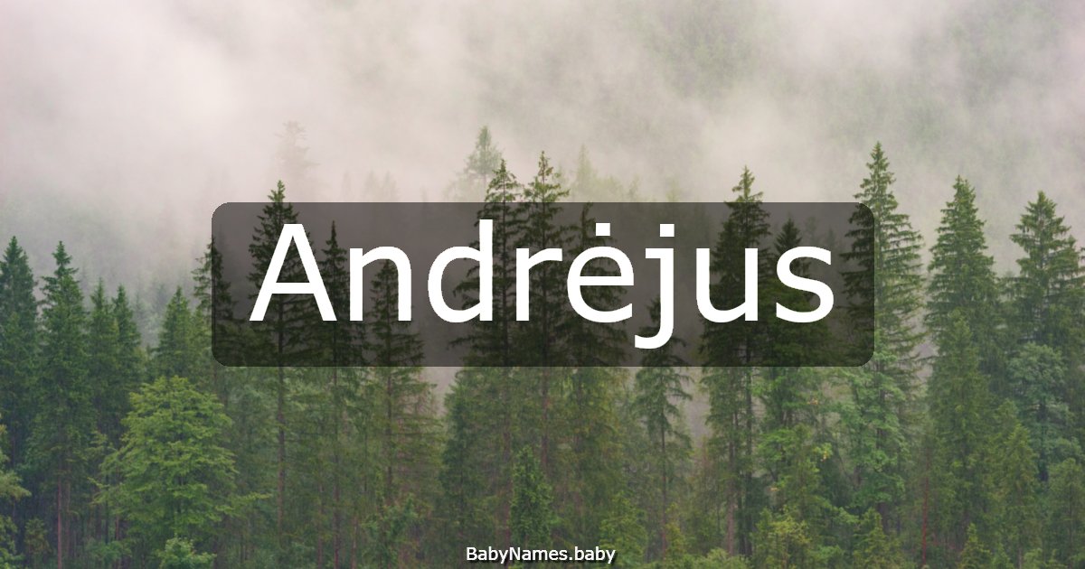 Andrėjus