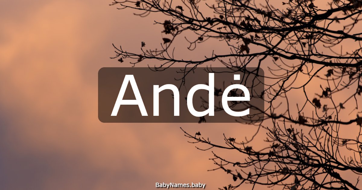 Andė
