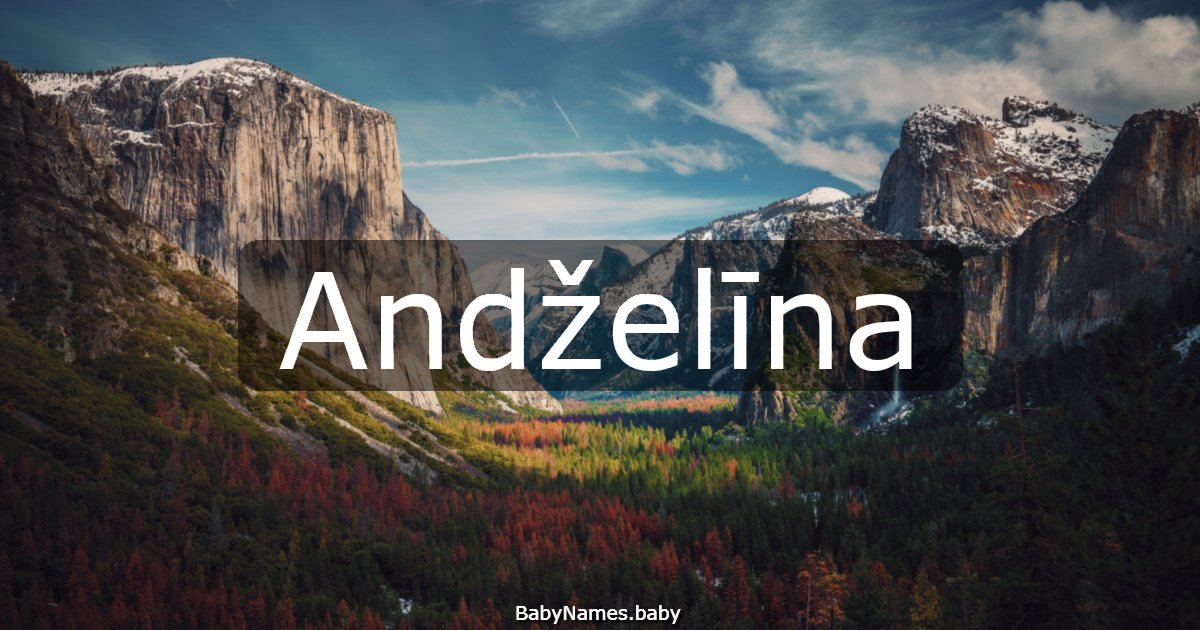 Andželīna