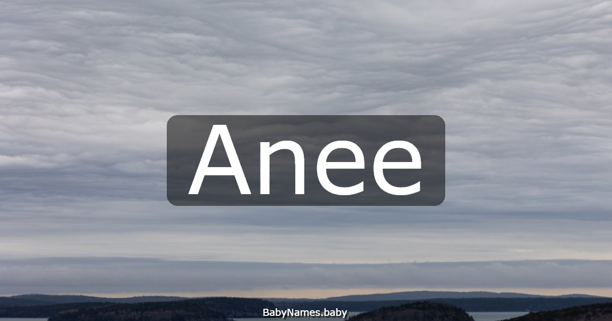 Anee