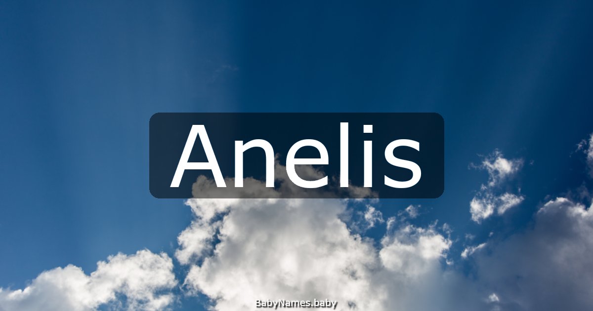 Anelis