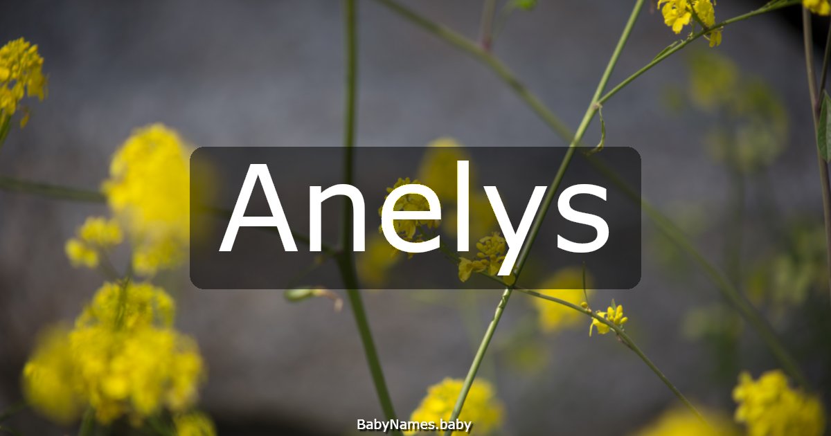 Anelys