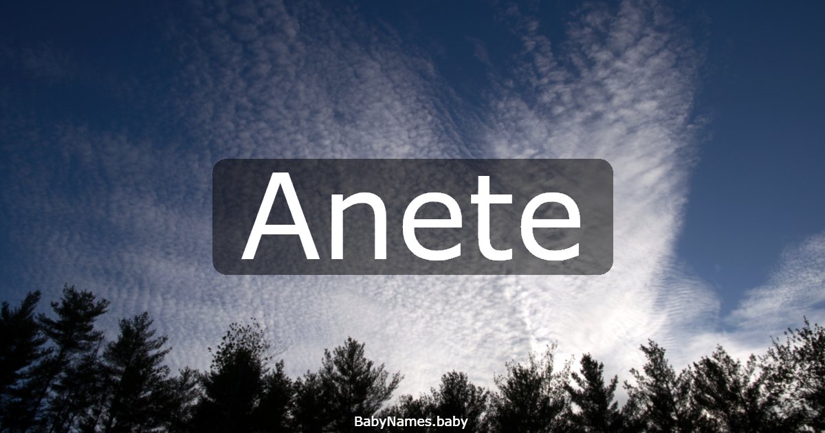Anete