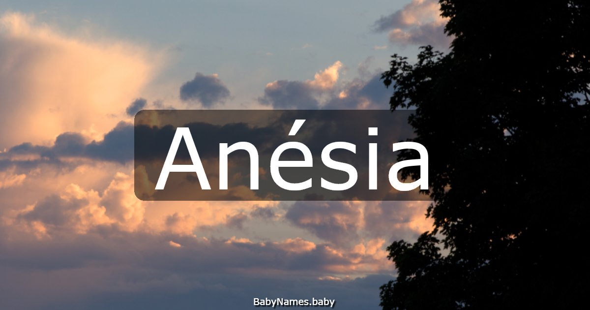 Anésia
