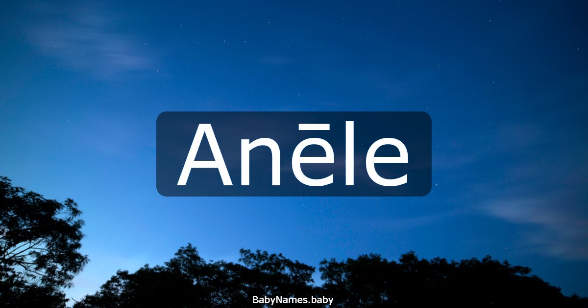 Anēle