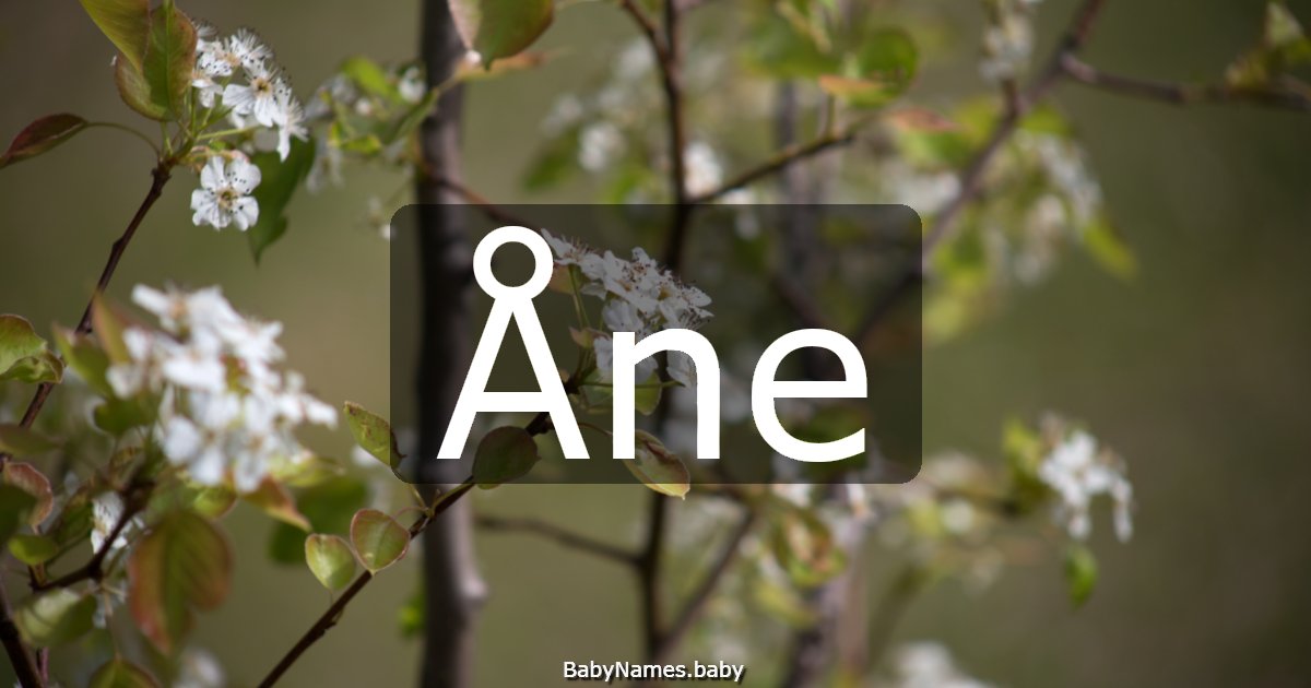 Åne