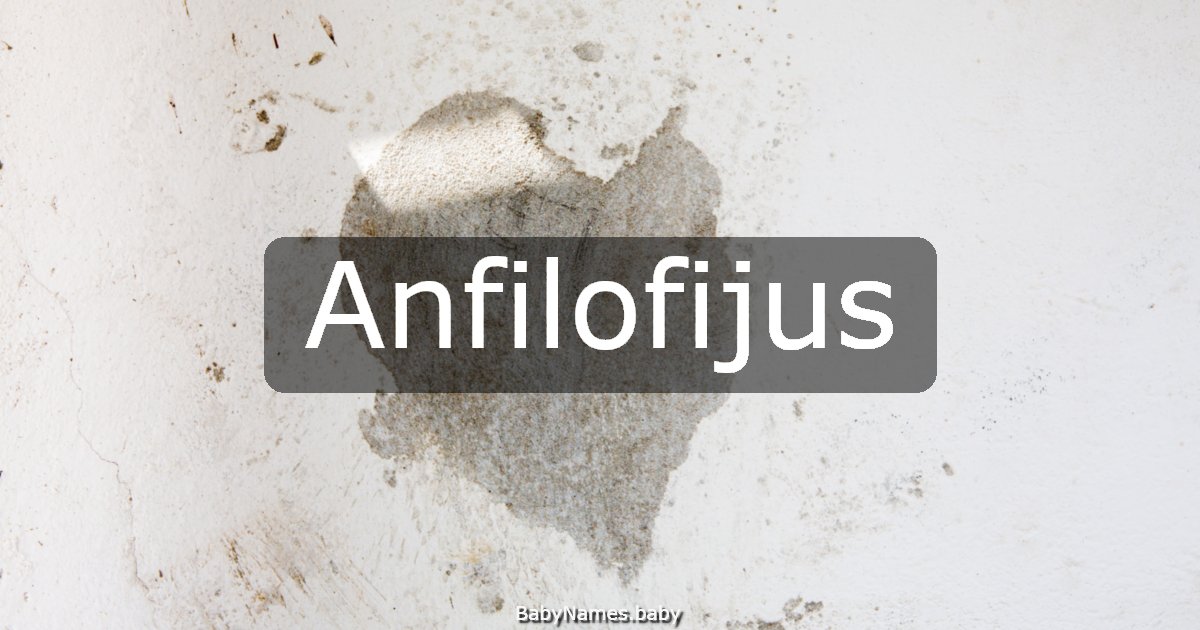 Anfilofijus