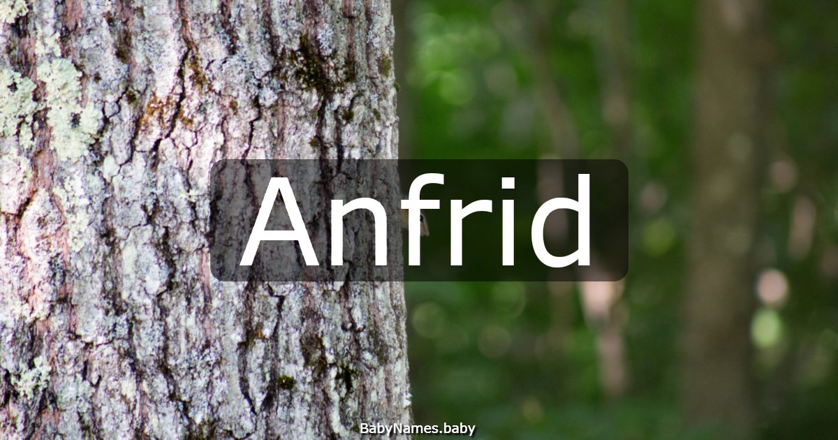 Anfrid