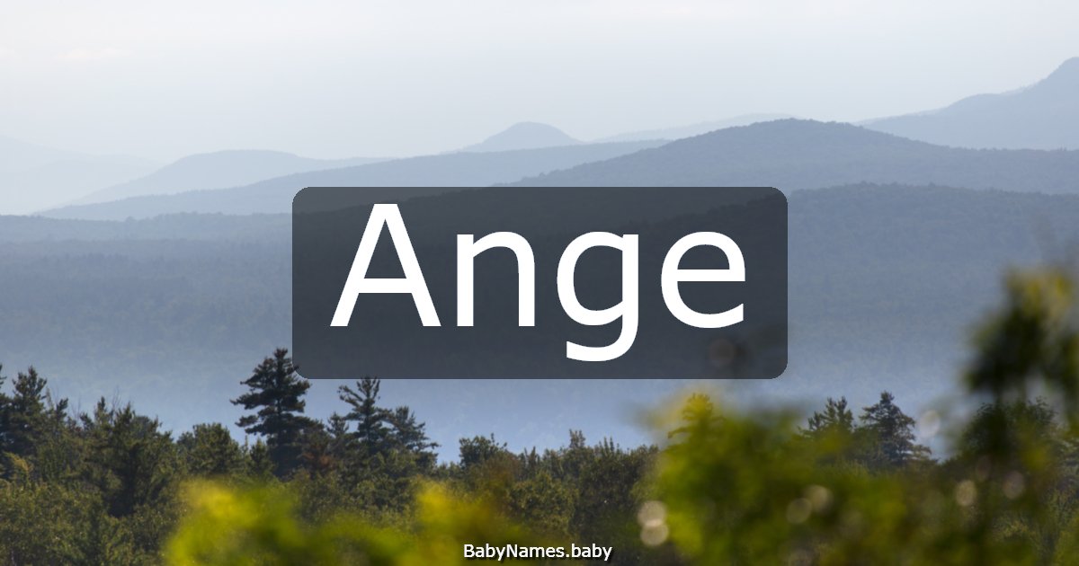 Ange