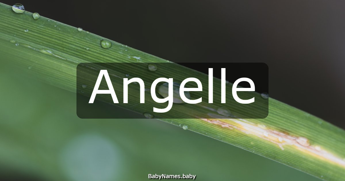 Angelle