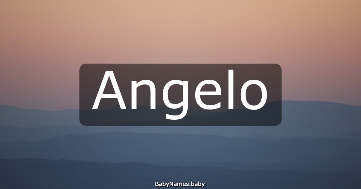 Angelo
