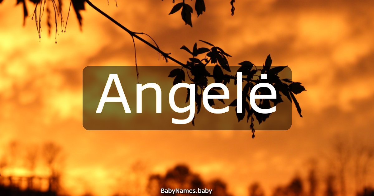 Angelė