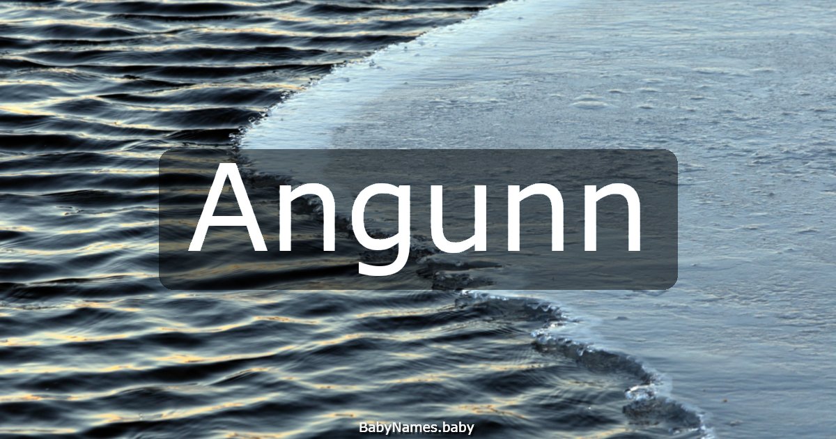 Angunn
