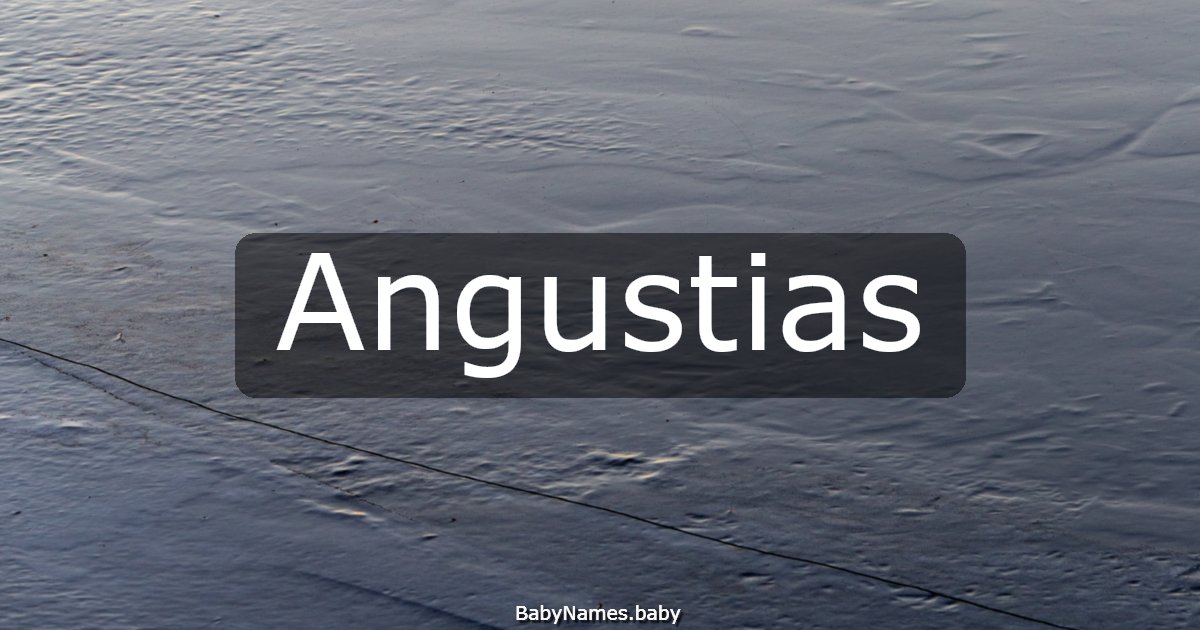 Angustias