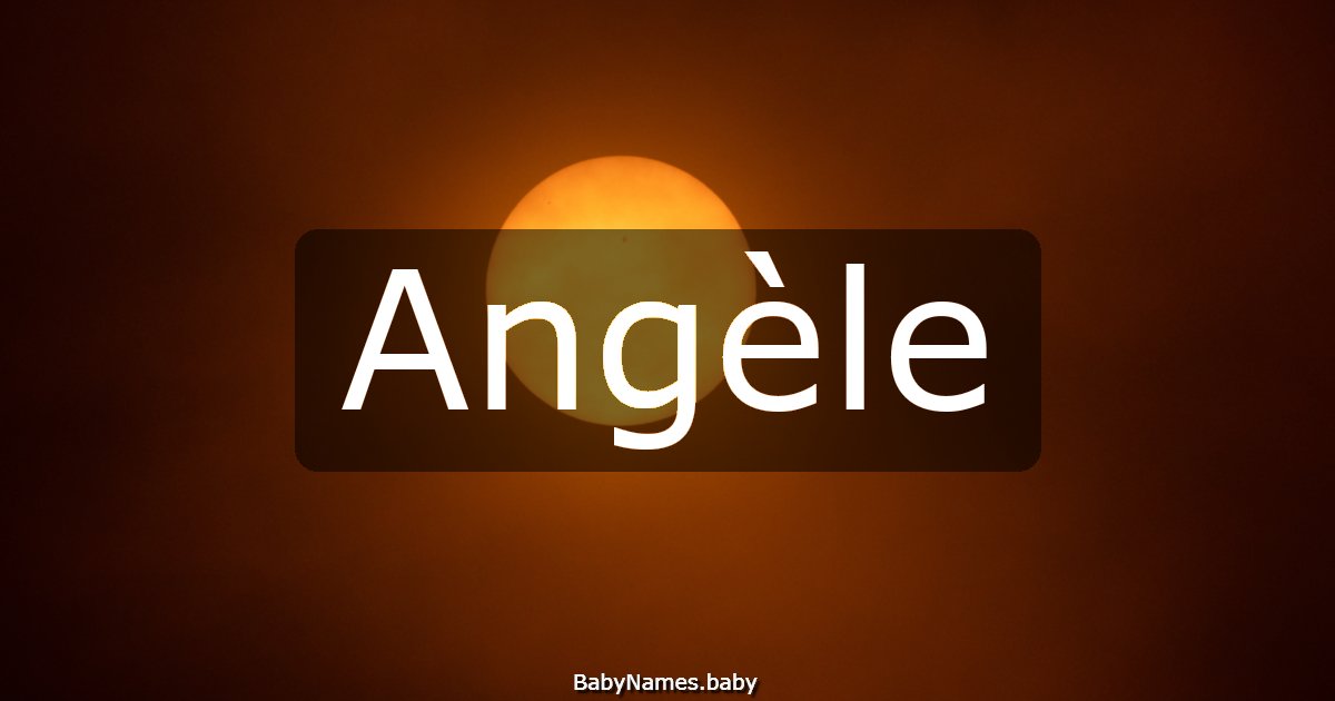 Angèle