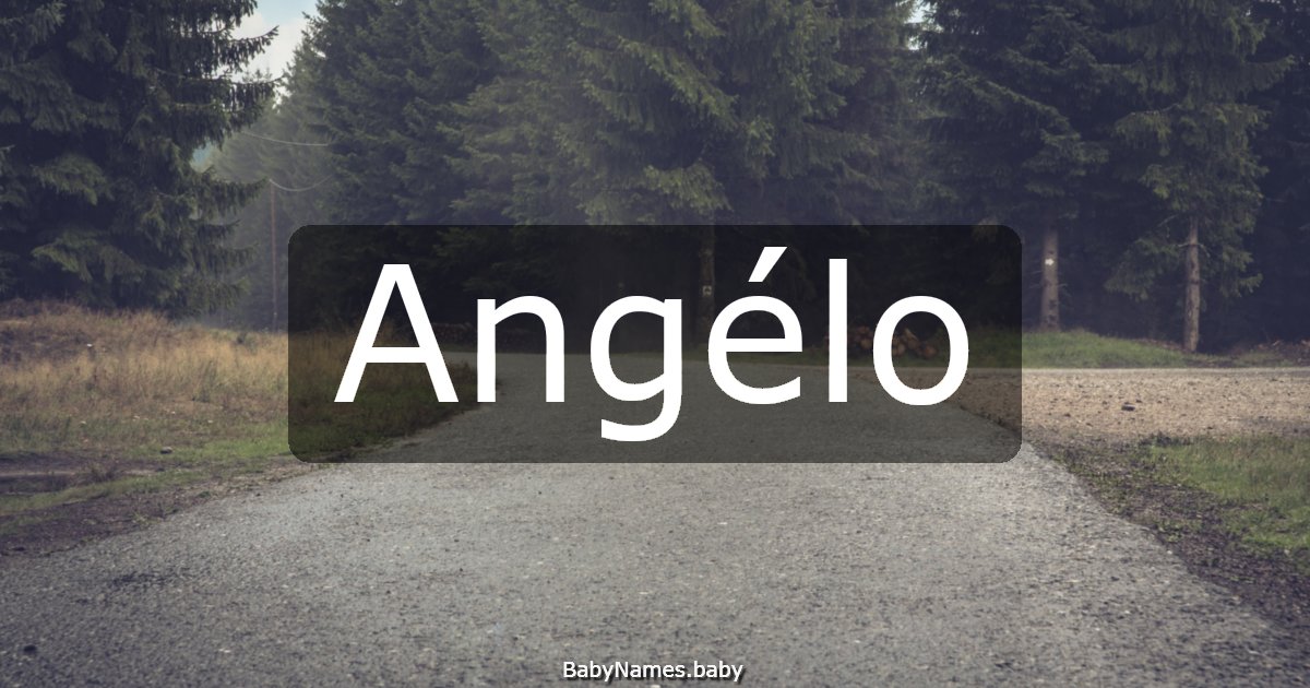 Angélo