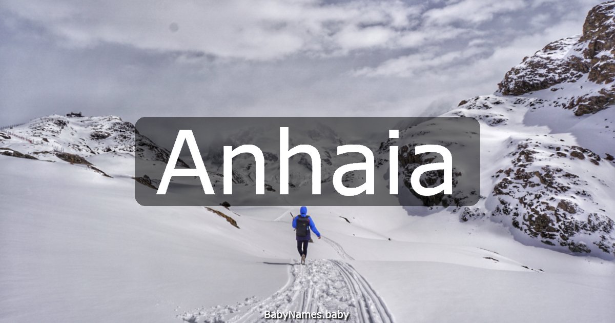 Anhaia