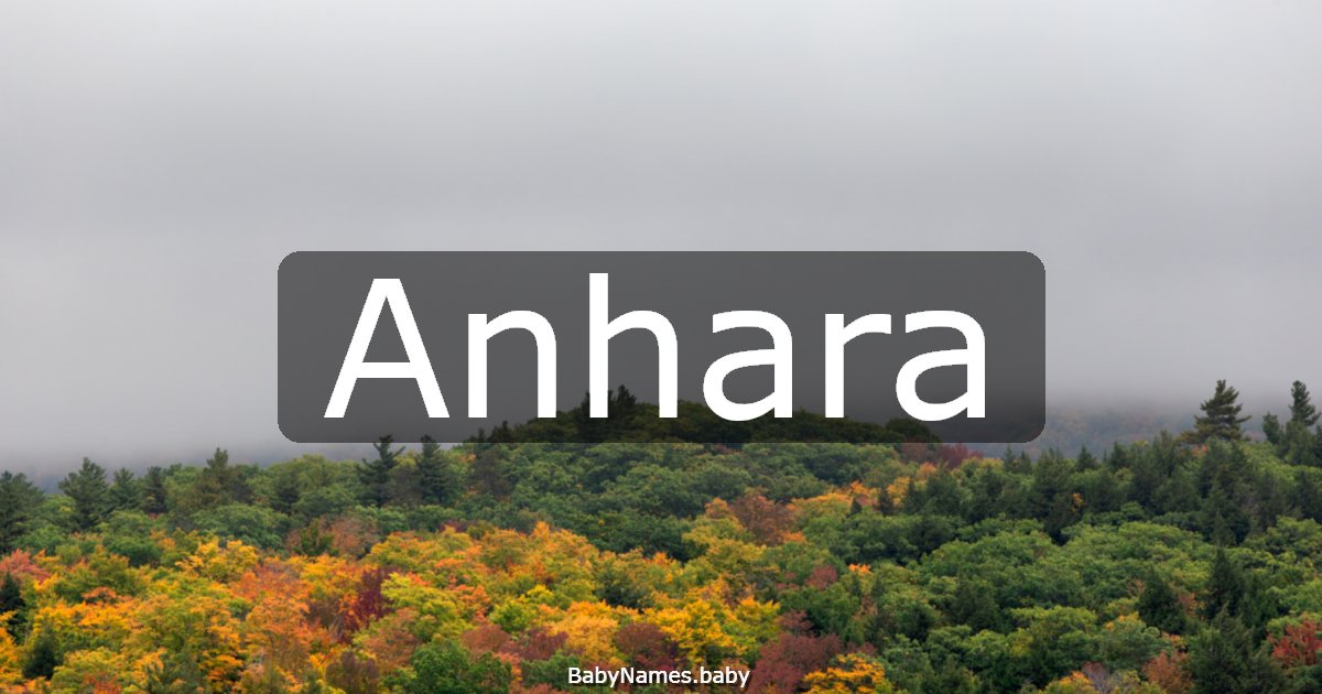 Anhara