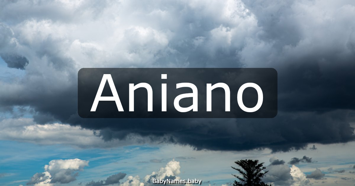 Aniano