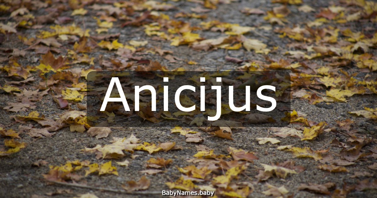 Anicijus