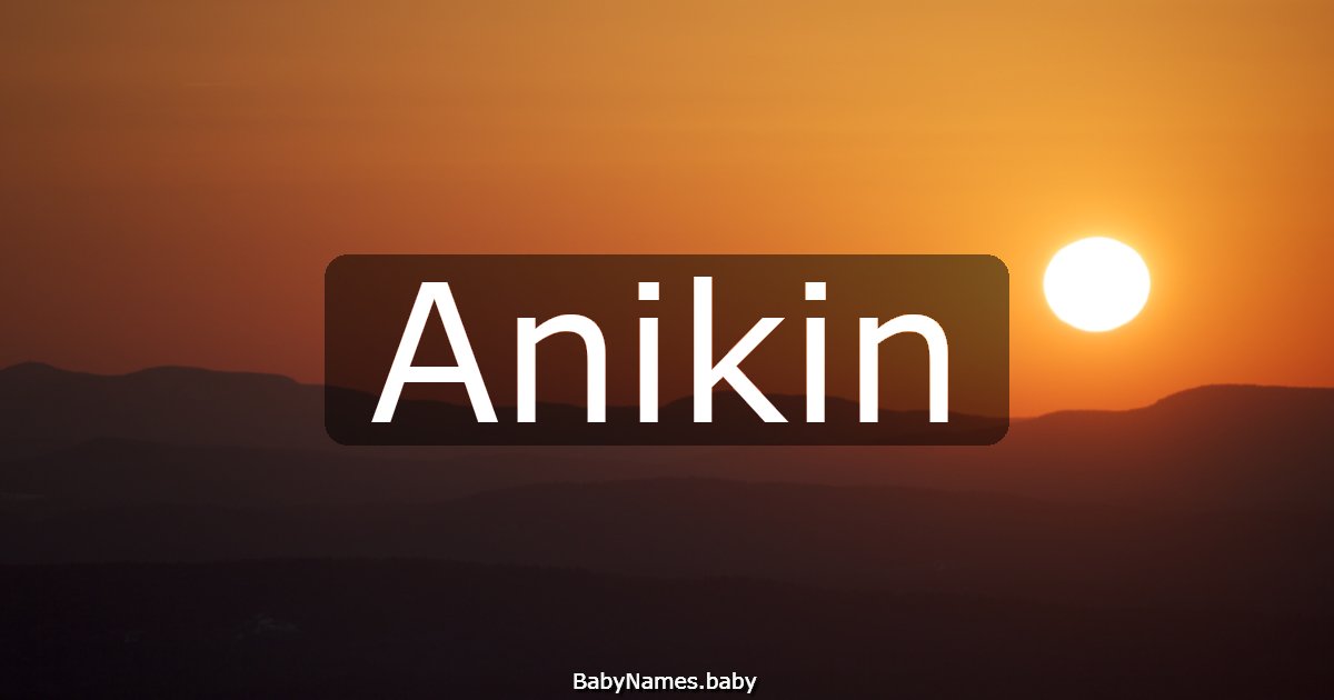 Anikin