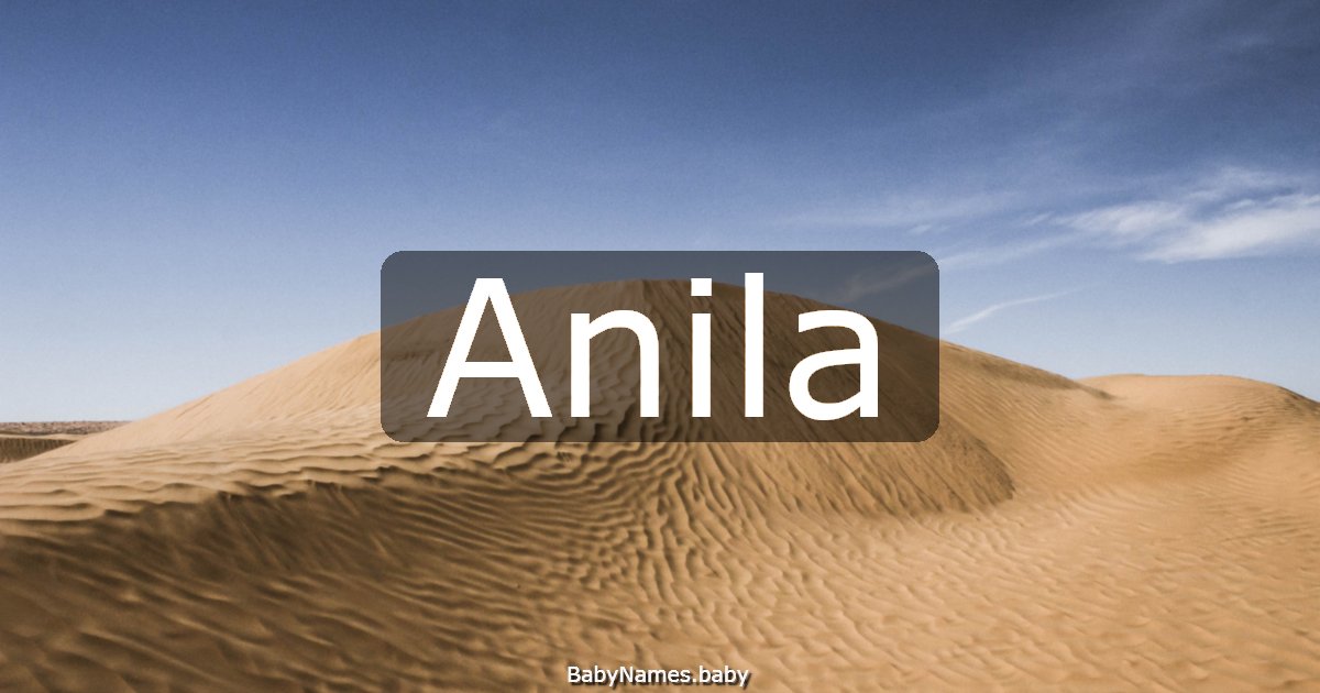 Anila