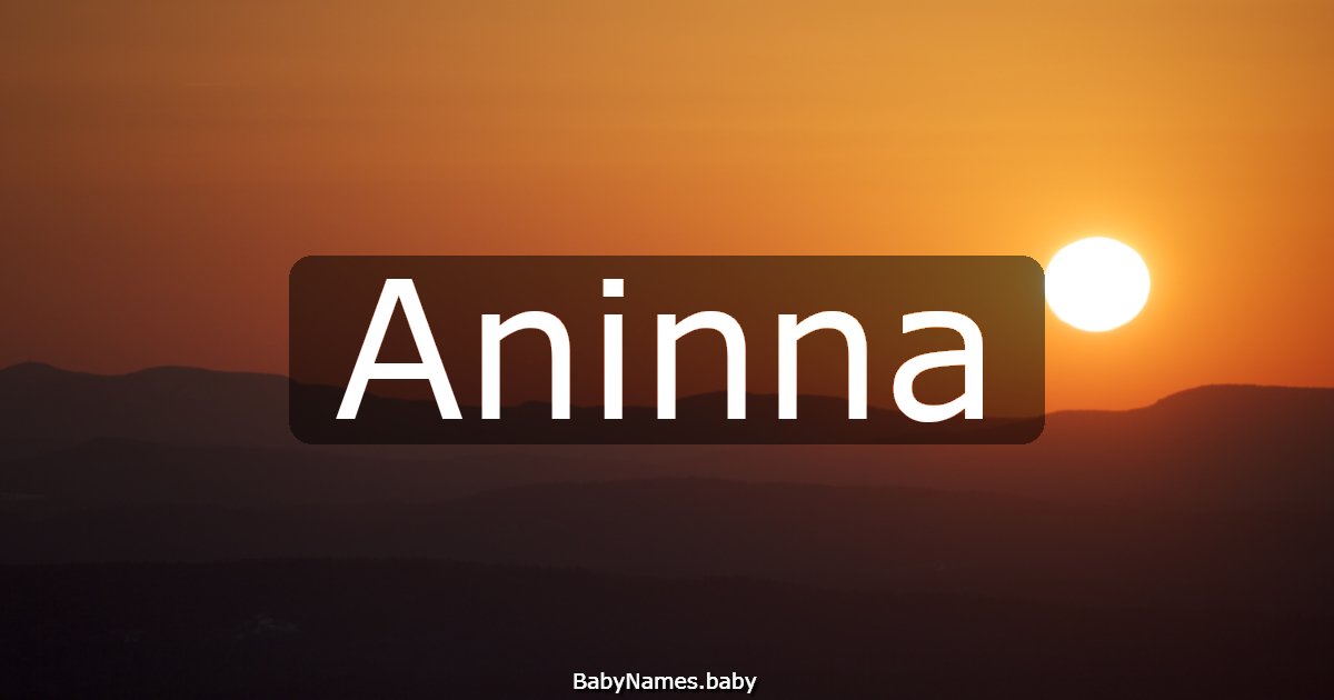 Aninna