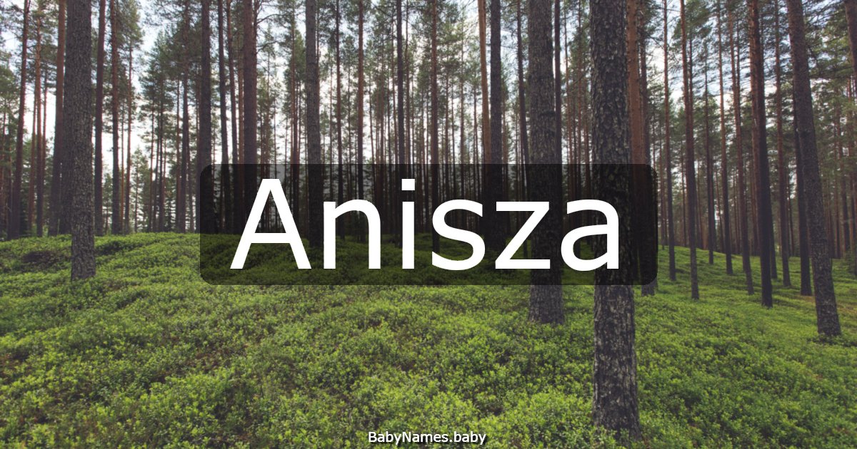 Anisza