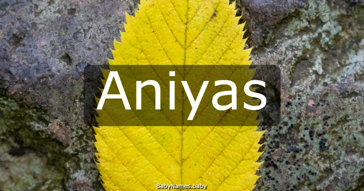 Aniyas