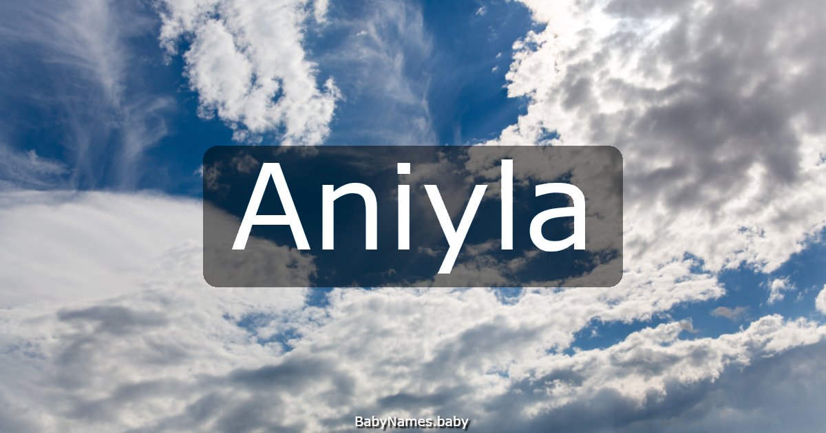 Aniyla
