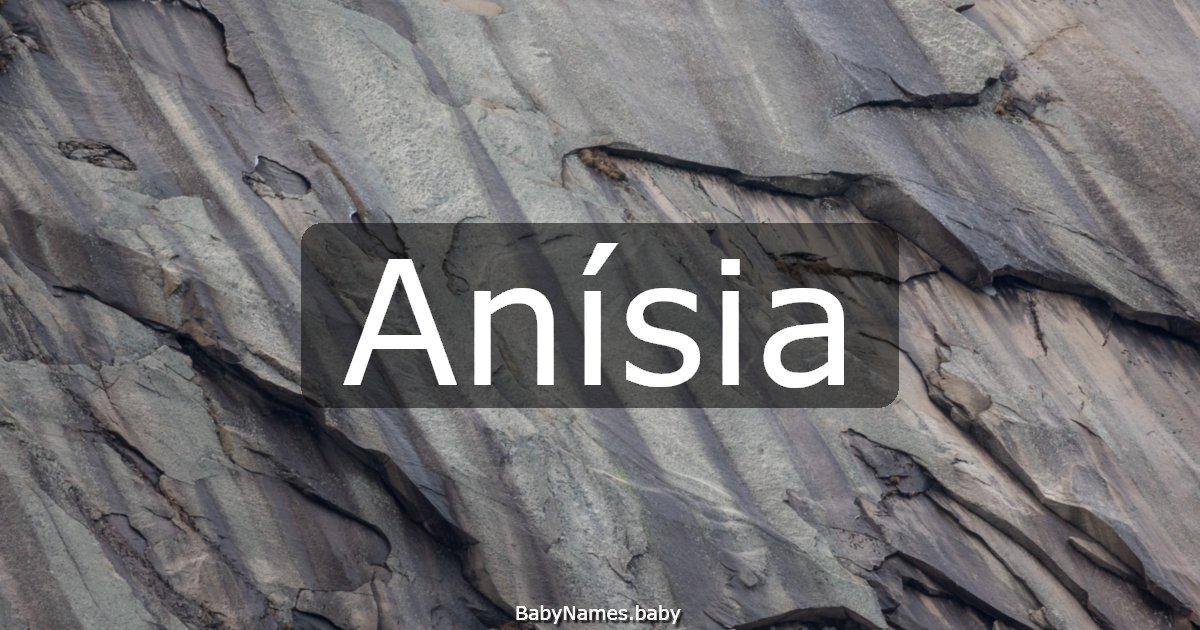 Anísia