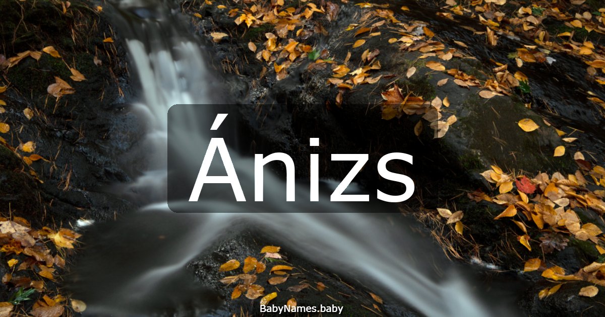 Ánizs