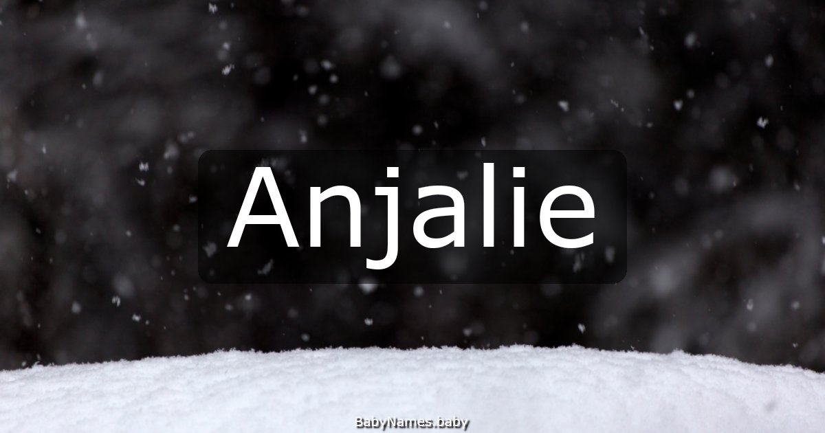 Anjalie