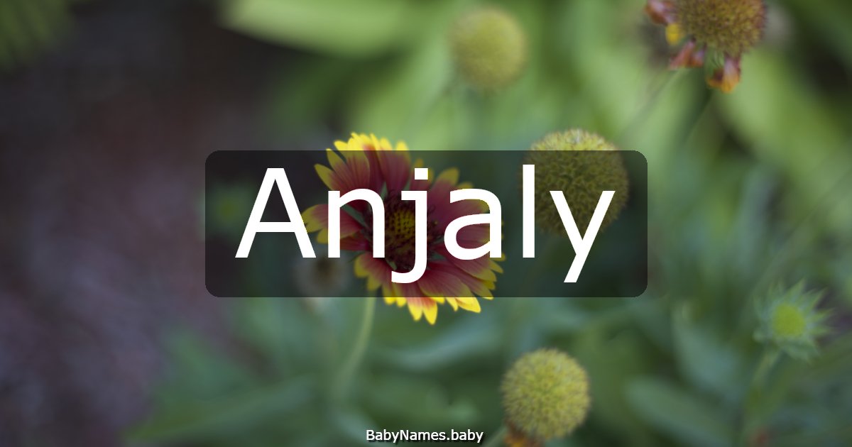 Anjaly