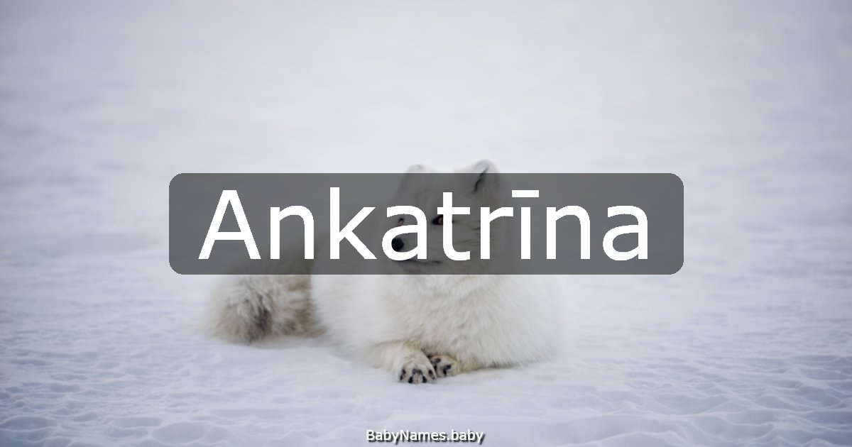 Ankatrīna