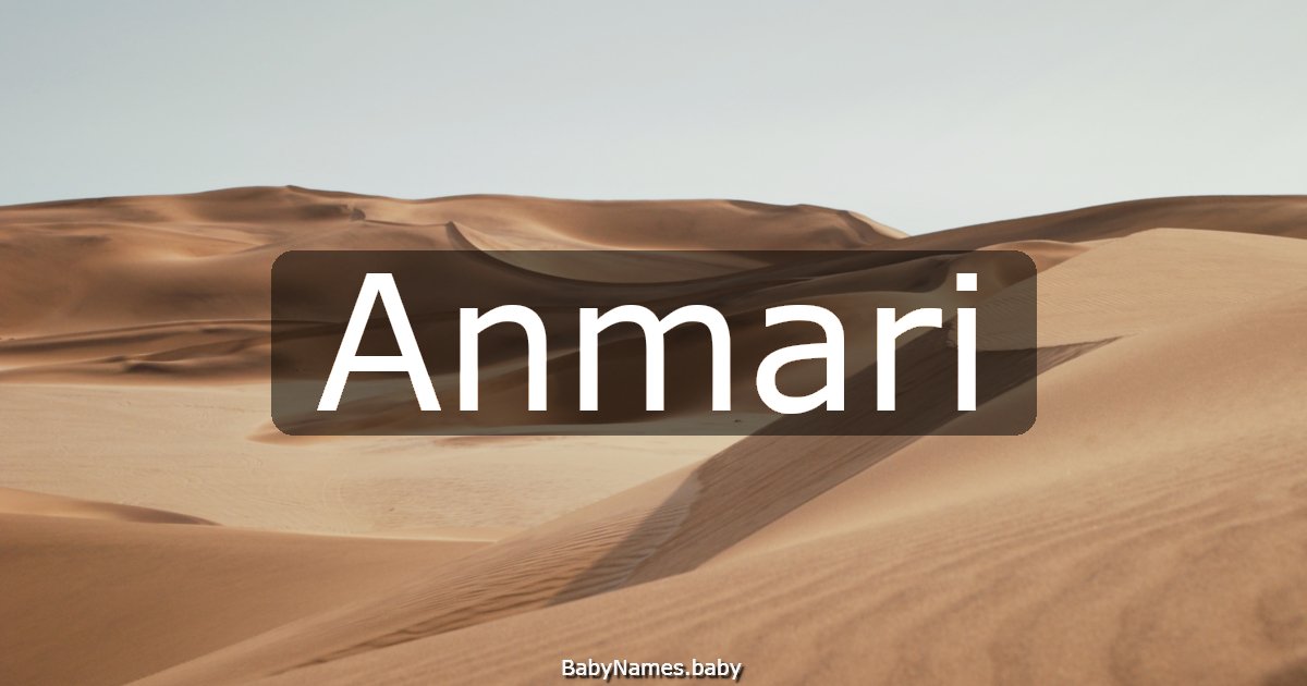 Anmari