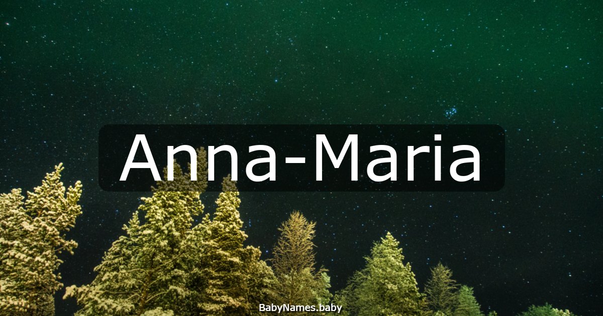 Anna-Maria